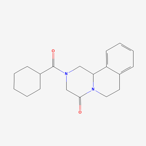 2D chemical (molecular) structure of Praziquantel