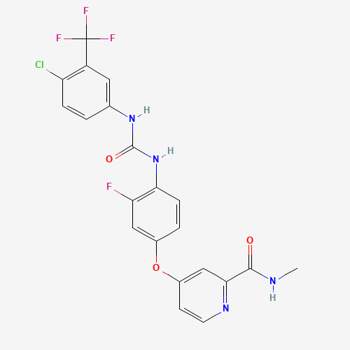 2D chemical (molecular) structure of Regorafenib