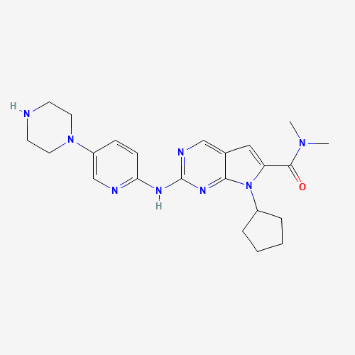 2D chemical (molecular) structure of Ribociclib