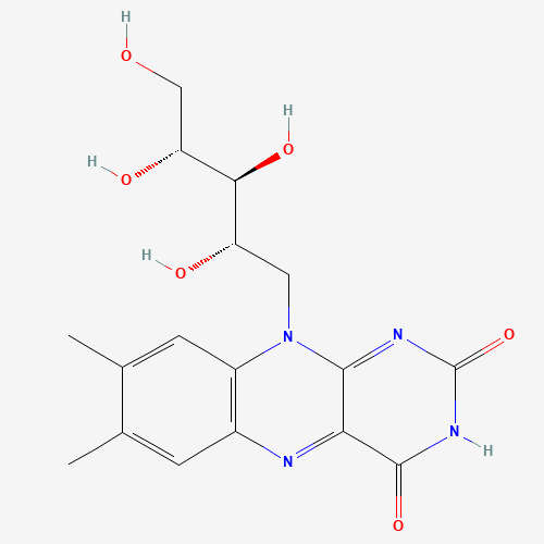 2D chemical (molecular) structure of Riboflavin