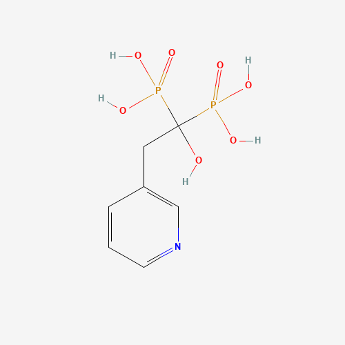 2D chemical (molecular) structure of Risedronate