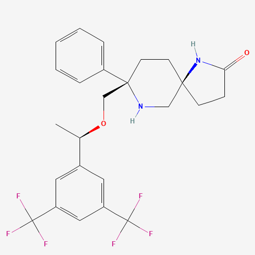 2D chemical (molecular) structure of Rolapitant