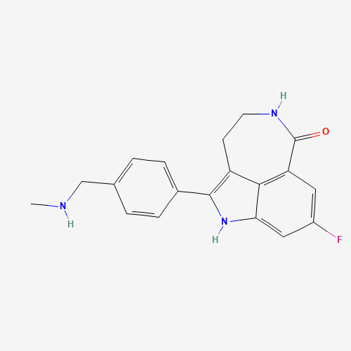 2D chemical (molecular) structure of Rucaparib