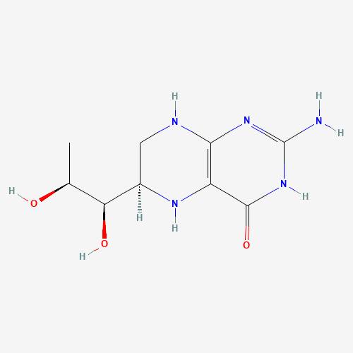 2D chemical (molecular) structure of Sapropterin