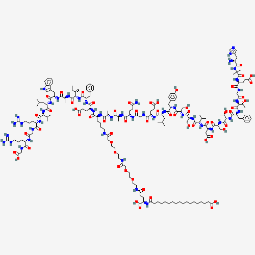 2D chemical (molecular) structure of Semaglutide