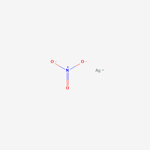 2D chemical (molecular) structure of Silver nitrate