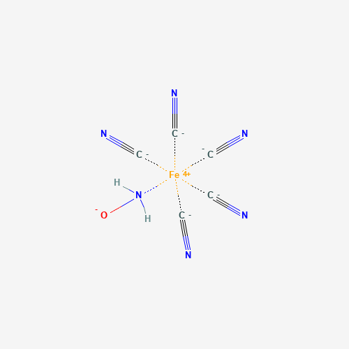 2D chemical (molecular) structure of Sodium nitroprusside