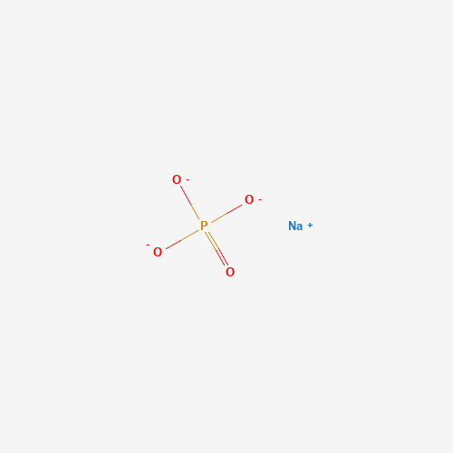 2D chemical (molecular) structure of Sodium phosphate