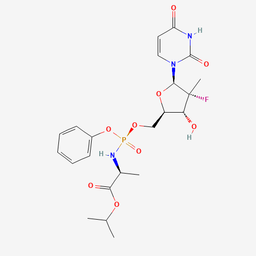 2D chemical (molecular) structure of Sofosbuvir