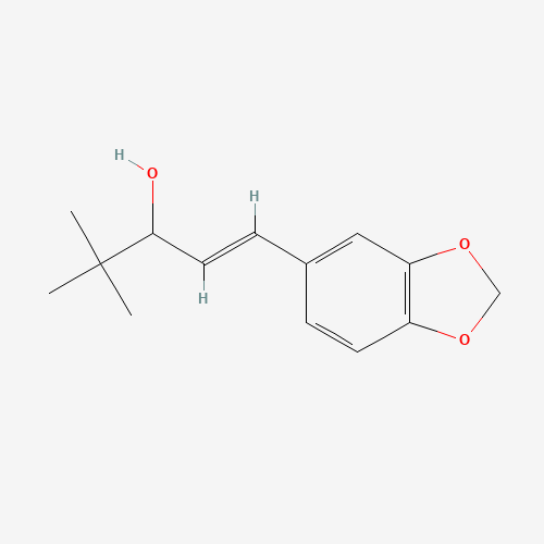 2D chemical (molecular) structure of Stiripentol