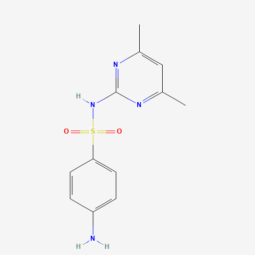 2D chemical (molecular) structure of Sulfadimidine