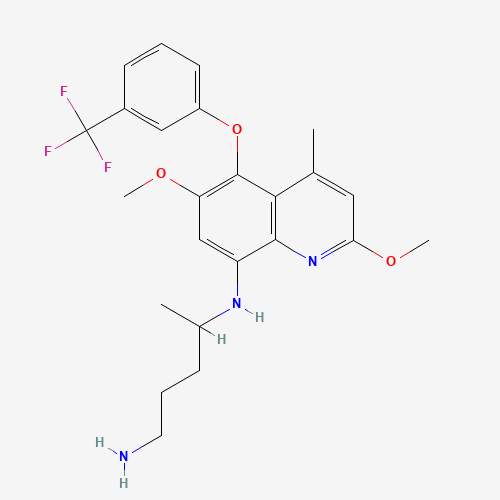 2D chemical (molecular) structure of Tafenoquine
