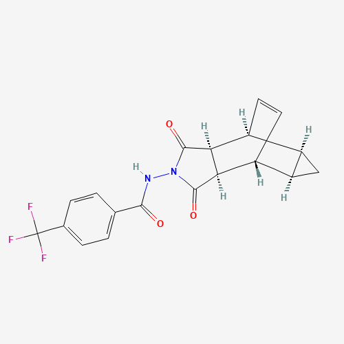 2D chemical (molecular) structure of Tecovirimat