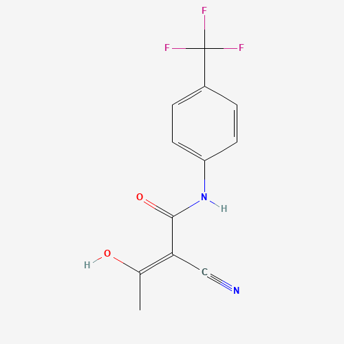 2D chemical (molecular) structure of Teriflunomide