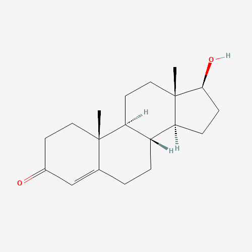 2D chemical (molecular) structure of Testosterone