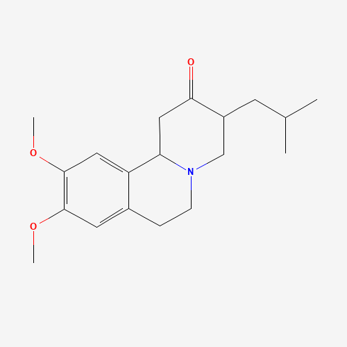 2D chemical (molecular) structure of Tetrabenazine