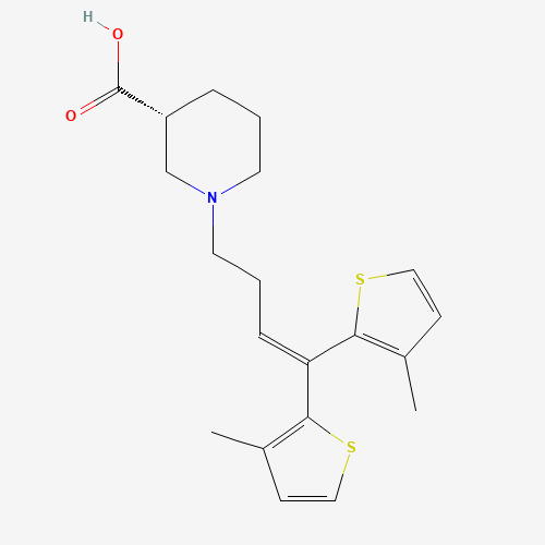 2D chemical (molecular) structure of Tiagabine