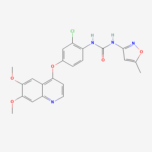 2D chemical (molecular) structure of Tivozanib