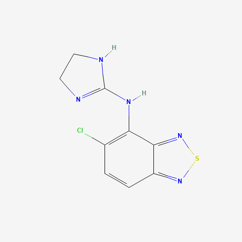 2D chemical (molecular) structure of Tizanidine