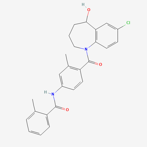 2D chemical (molecular) structure of Tolvaptan