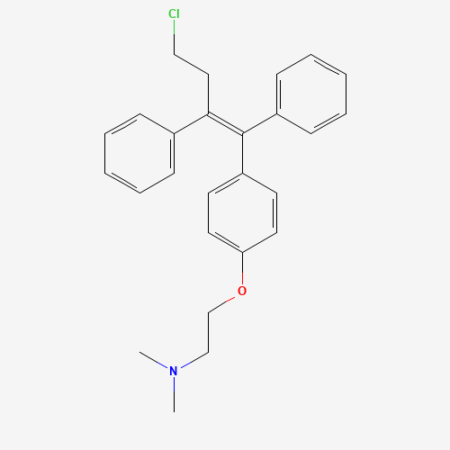 2D chemical (molecular) structure of Toremifene