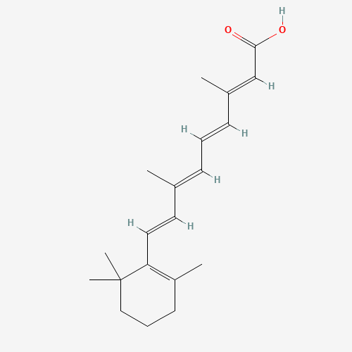 2D chemical (molecular) structure of Tretinoin