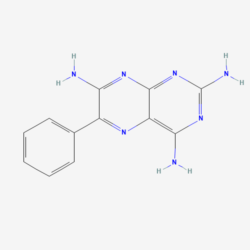 2D chemical (molecular) structure of Triamterene