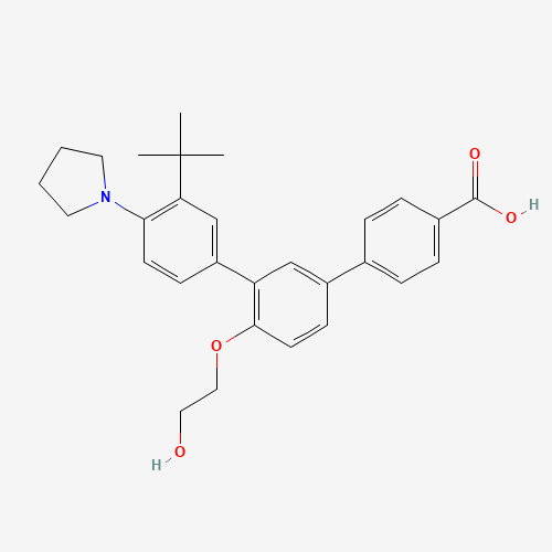 2D chemical (molecular) structure of Trifarotene