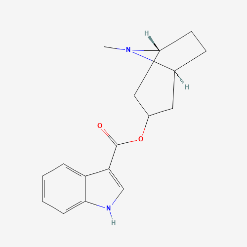 2D chemical (molecular) structure of Tropisetron