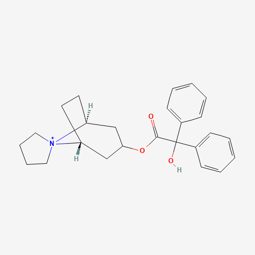 2D chemical (molecular) structure of Trospium