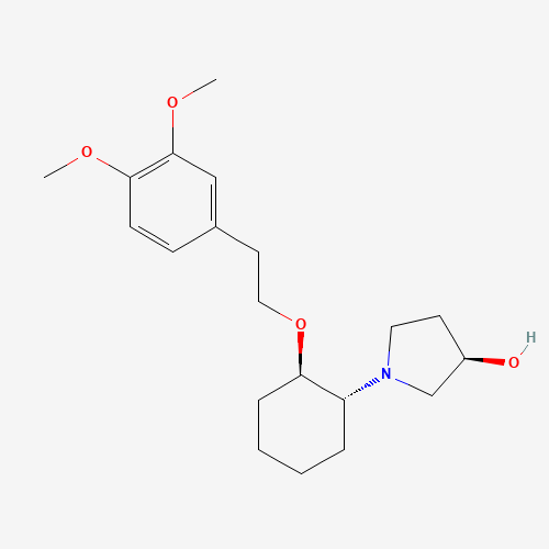 2D chemical (molecular) structure of Vernakalant