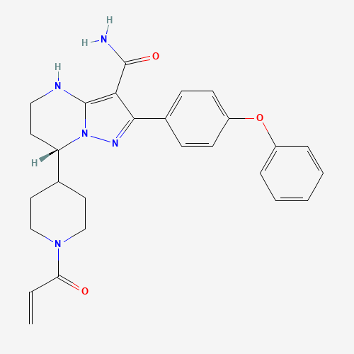 2D chemical (molecular) structure of Zanubrutinib
